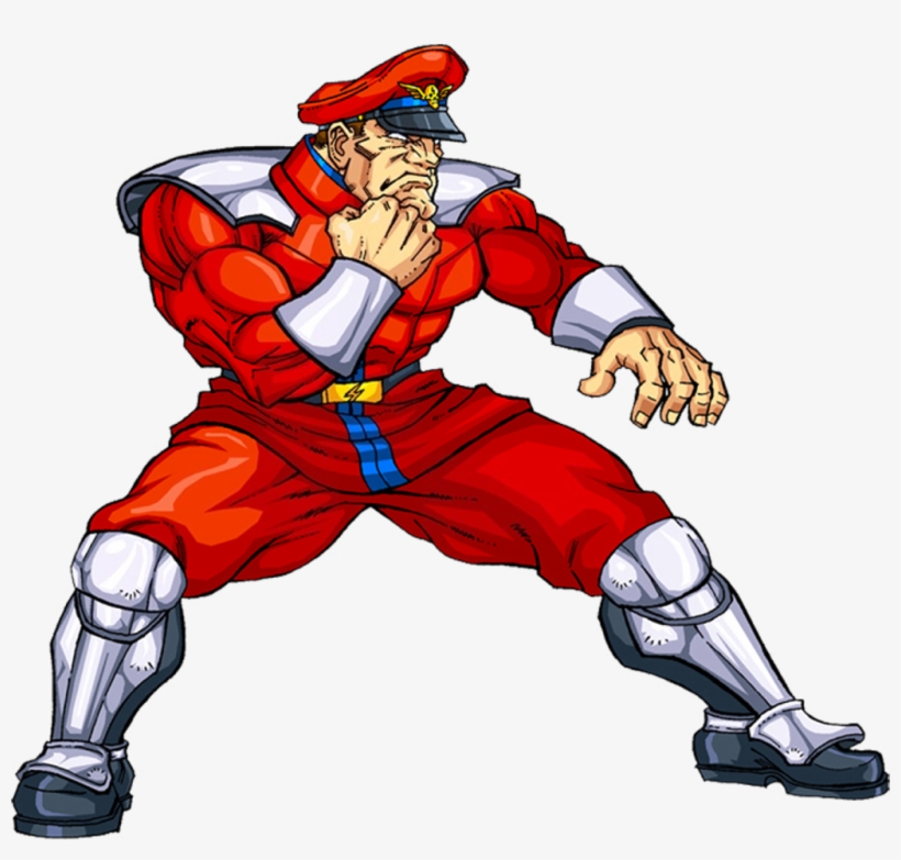 Street Fighter Personagens Png - Bison Street Fighter Png, transparent png #9587654