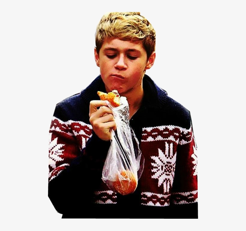Eating Png - Niall Horan With Food, transparent png #9587779