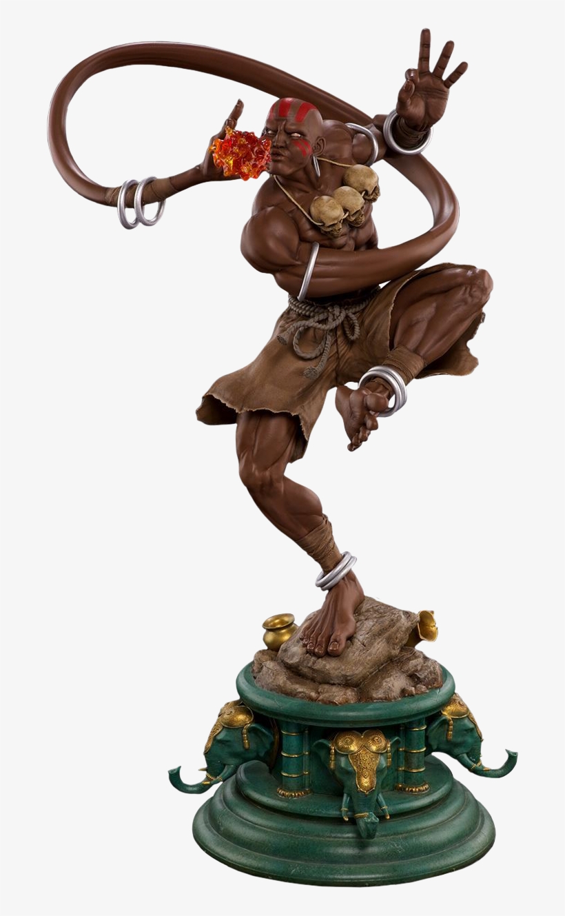 Dhalsim Classic Exclusive 1/4 Scale Ultra Statue - Dhalsim Street Fighter Statue, transparent png #9587782