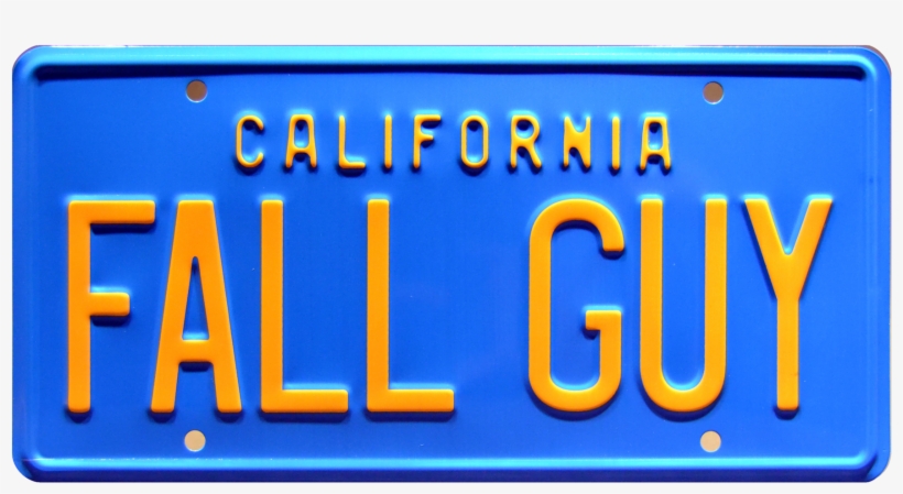 Fall Guy Prop Plate Movie Memorabilia From The Fall - Signage, transparent png #9587880
