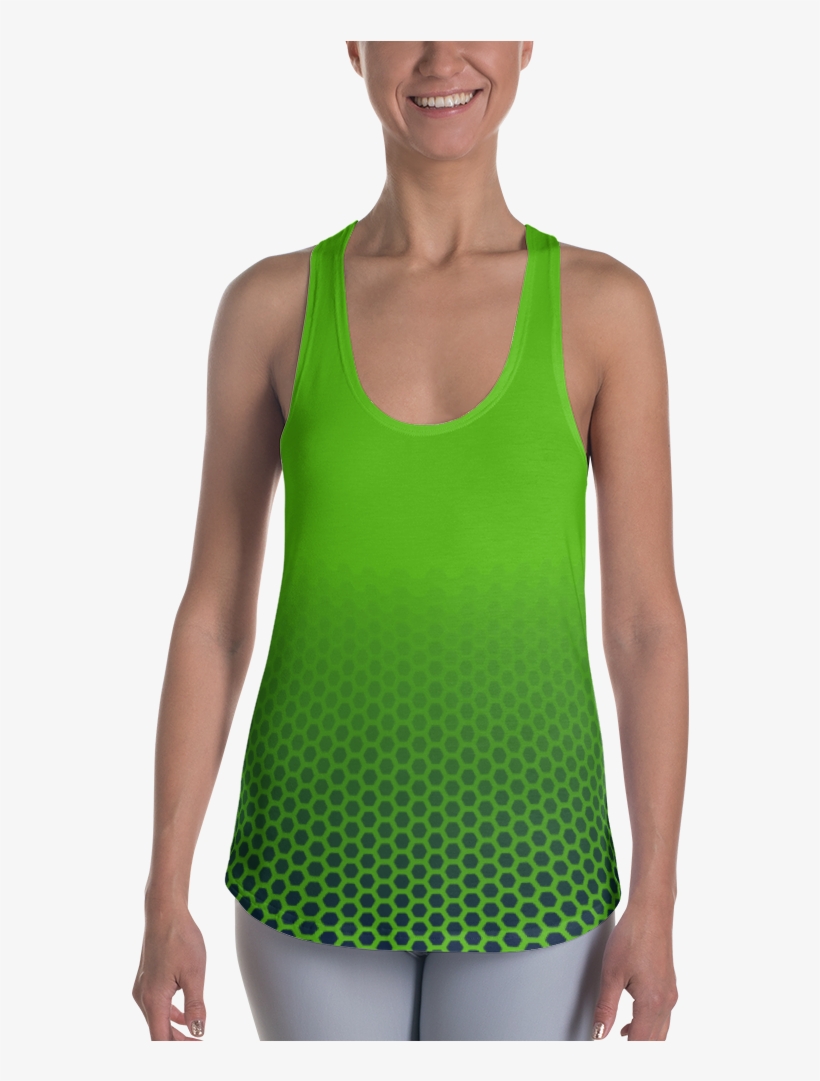Iguana Hex A Flex Tank Top - Racerback, transparent png #9588096