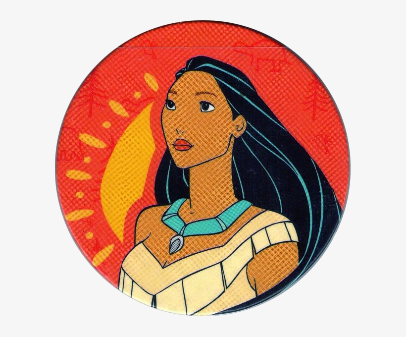 World Pog Federation > C&a > Pocahontas 08-pocahontas - Pocahontas Milk Cap, transparent png #9588454
