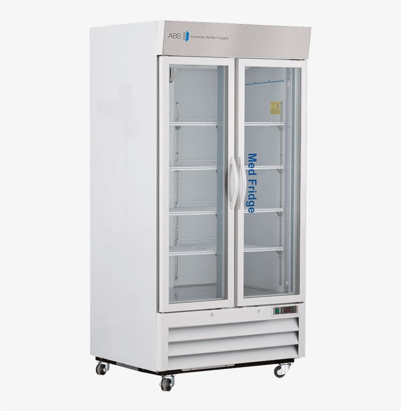 Standard Pharmacy Glass Door Refrigerators - Refrigerator, transparent png #9588707