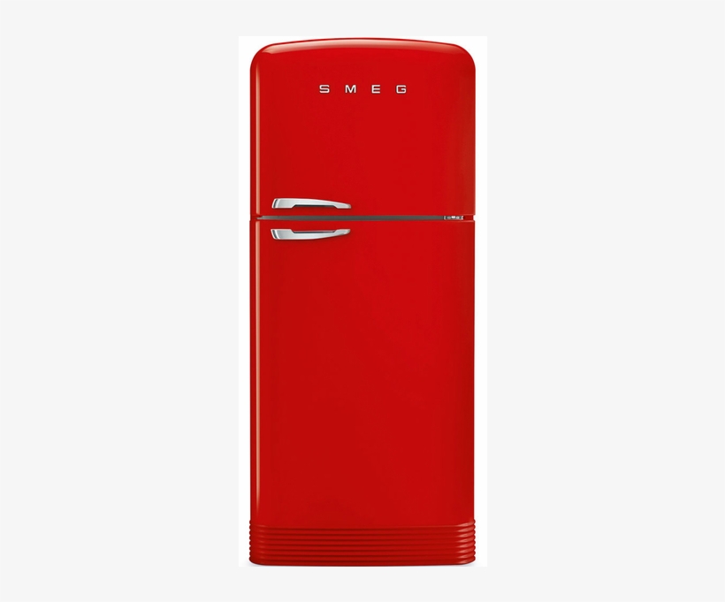 Smeg 467l 1950s Retro Style Aesthetic Top Mount Fridge - Smeg Fab50lrd, transparent png #9588848