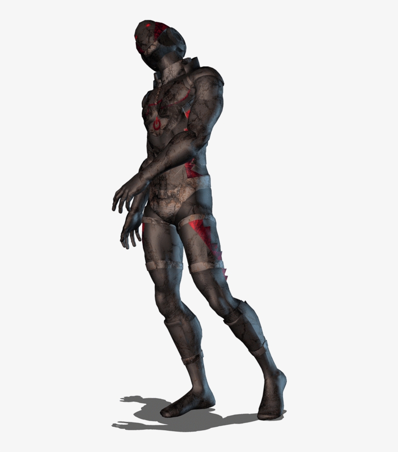 [unity3d] Zombie Basic - Zombie Animation, transparent png #9588908