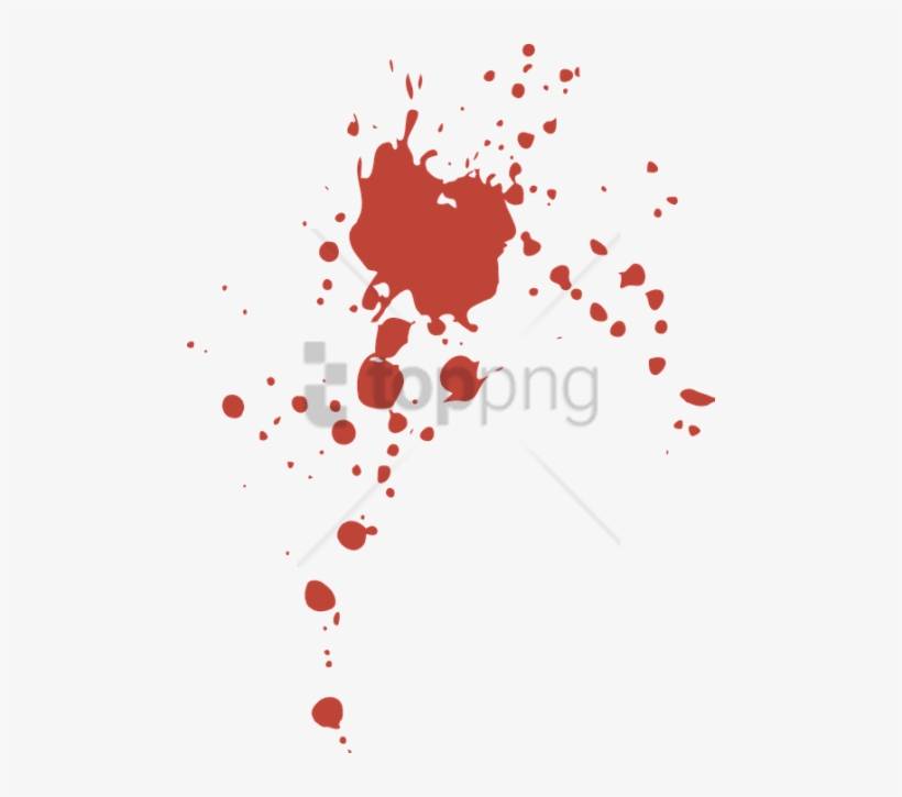 Free Png Red Paint Splash Png Png Image With Transparent - Manchas De Sangue Png, transparent png #9589557