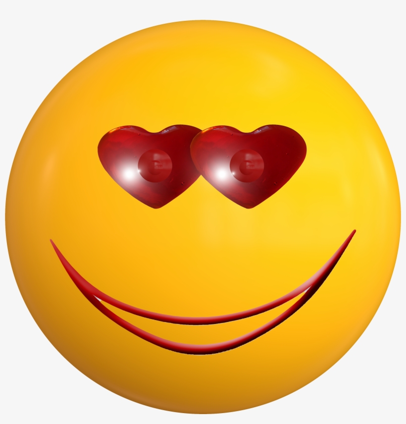 Smile Emoticon Love Ball Face 828513 - Smiley, transparent png #9590287
