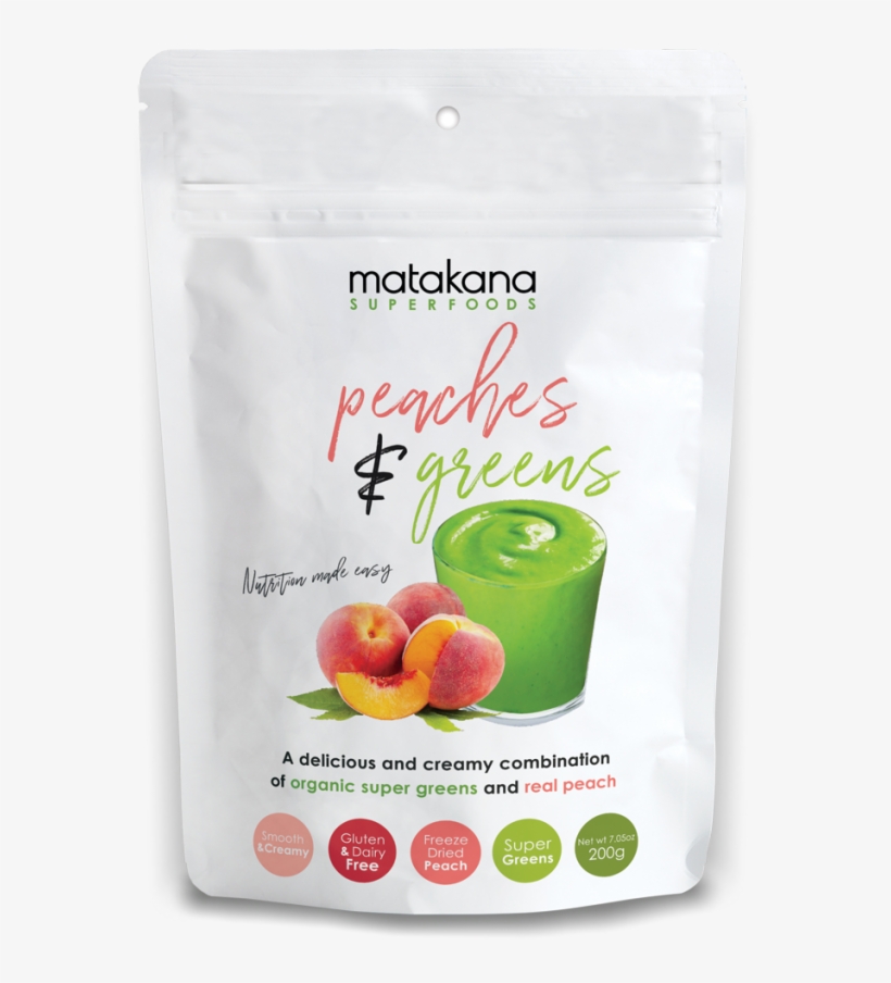 Peaches & Greens 200g - Juicebox, transparent png #9590550