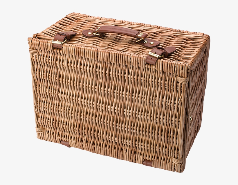 Br5794 Two Person Willow Picnic Basket - Picnic Basket, transparent png #9590793