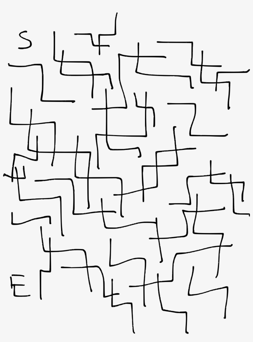 1800 X 2352 3 - Maze Sketch, transparent png #9591126