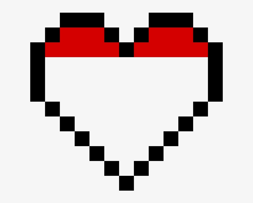 Rainbow Heart - Heart Pixel Art, transparent png #9591172