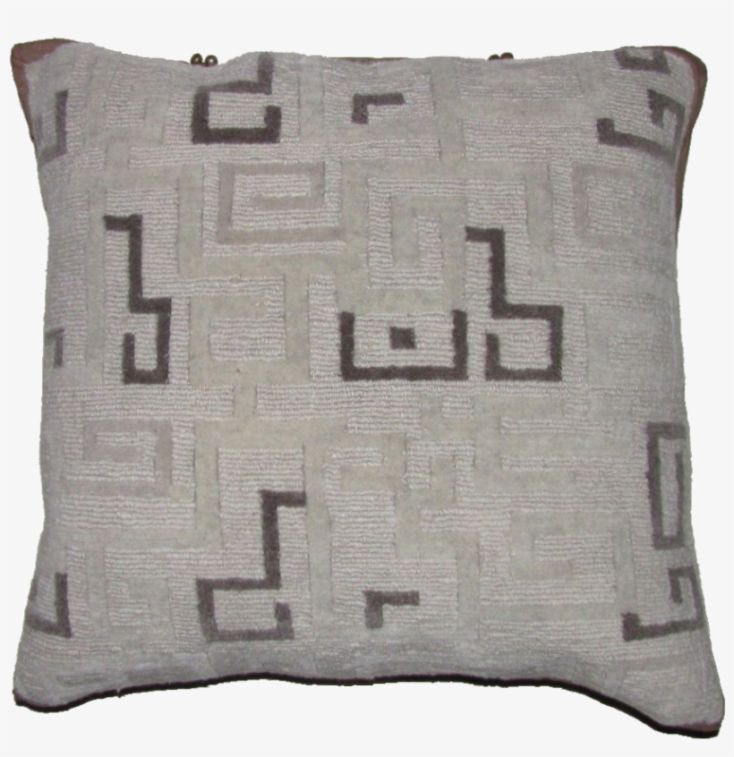 Maze Greys - Cushion, transparent png #9591257