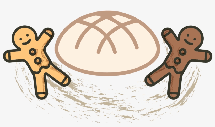 We Knead Joy - Lebkuchen, transparent png #9591552