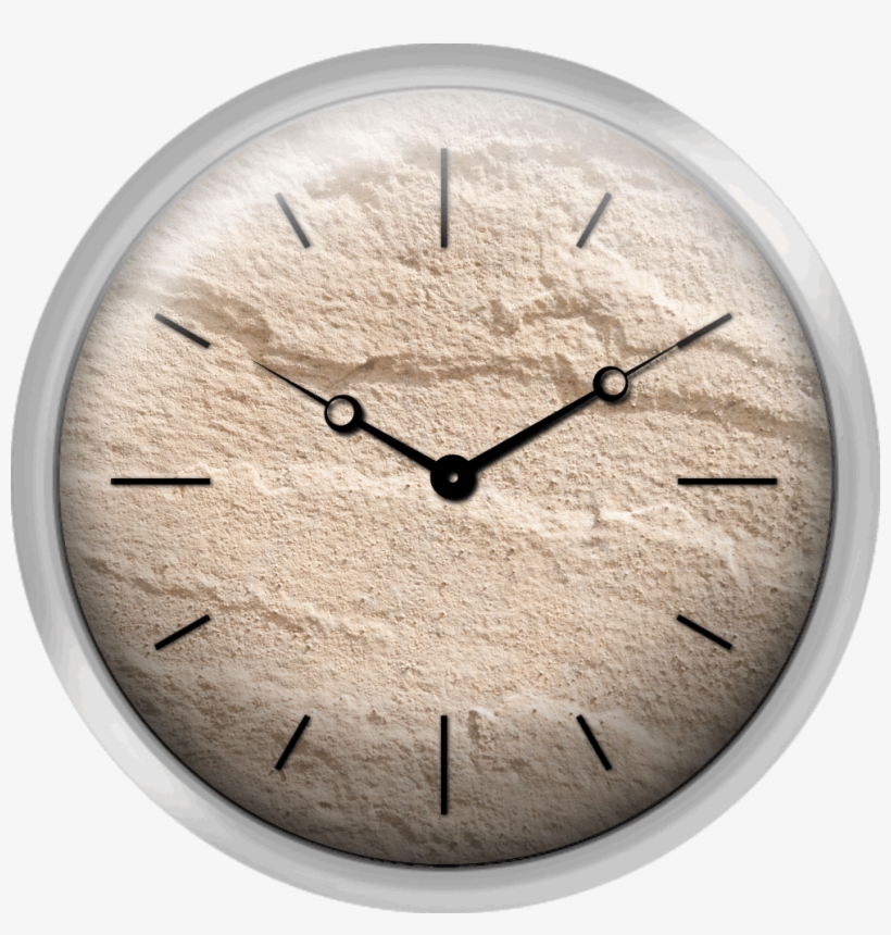 Concrete Texture - Wall Clock, transparent png #9591554