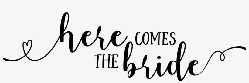 Pin By Marga D - Here Comes The Bride Svg, transparent png #9591806