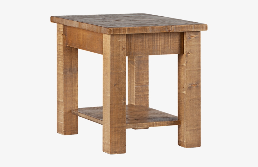 Rustic - End Table, transparent png #9592026
