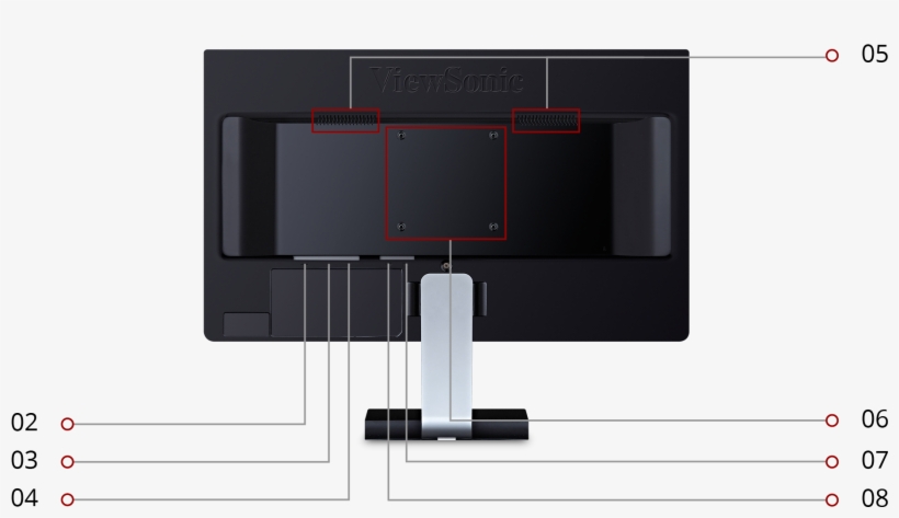 Viewsonic Vx2478-smhd 24 Inch 1440p Frameless Ips Widescreen - Viewsonic Vx2478, transparent png #9592466