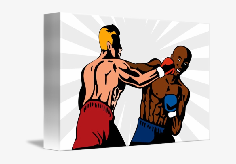 Svg Royalty Free Boxer Clipart Challenger - Boxing, transparent png #9592615