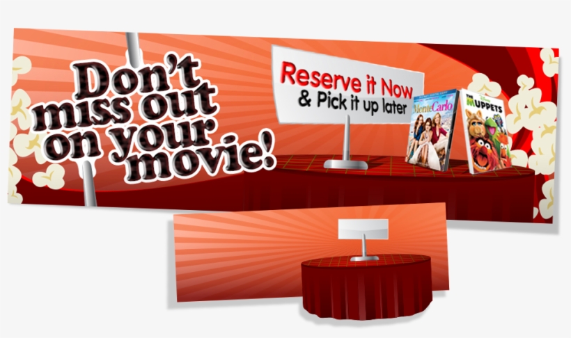 The Movie Rental Giant Needed A Few Web Banners For - Banner, transparent png #9592936