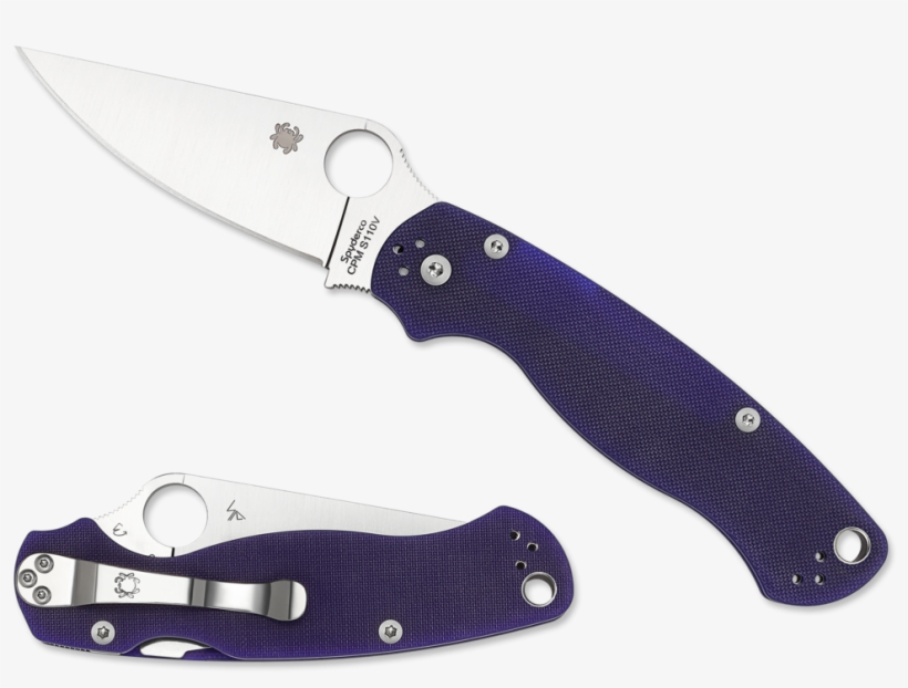 View2x 1 - Spyderco Paramilitary 2, transparent png #9593349