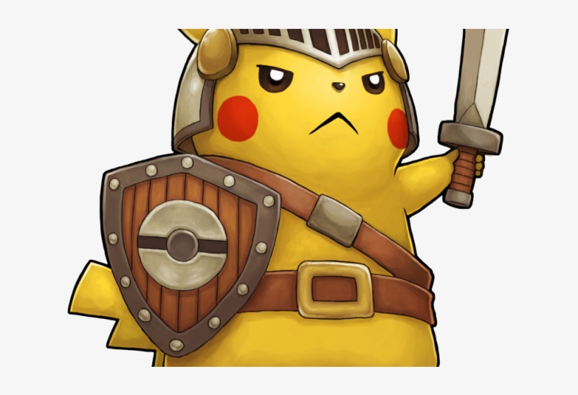 Gladiator Clipart Avatar - Hey You Pikachu Png, transparent png #9594437