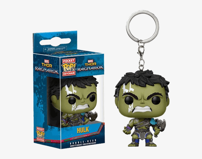 Marvel - Thor - Ragnarok - Gladiator Hulk Pop Vinyl - Hulk Funko Pop Keychain, transparent png #9594494