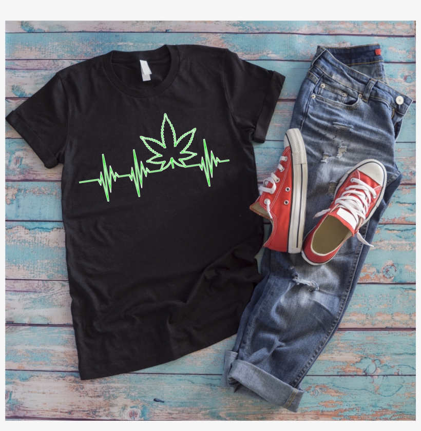 My Heart Beats For Green Leafs Xd Smoke Weed Every, transparent png #9594586