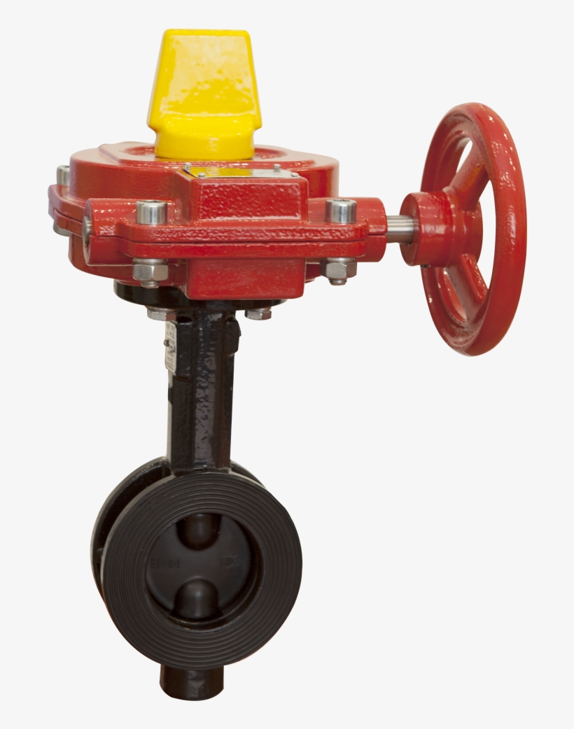 Butterfly Valve W/supervisory Switch - Izlenebilir Yükselen Milli Vana, transparent png #9594919