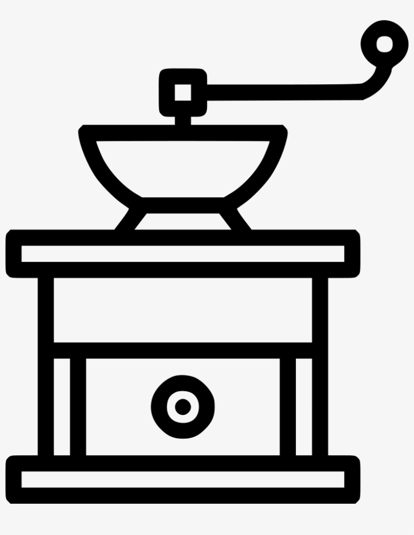 Coffee Beans Grain Mill Appliance Utility Svg Png Icon - Brick Wall Png Vector, transparent png #9595216