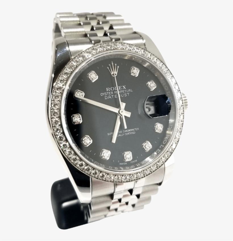 Rolex Datejust - Analog Watch, transparent png #9595581