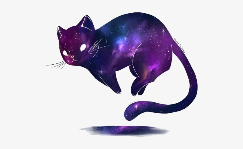 Universe Kitty Png Album - Galaxy Cats, transparent png #9596338