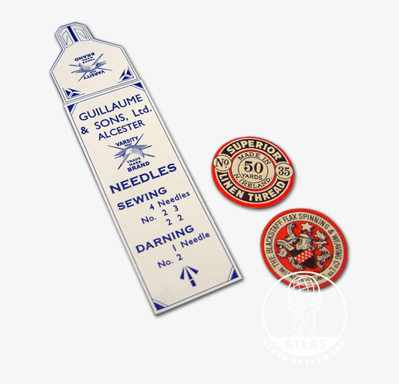 B3005 Needles Cover And Thread Labels - Label, transparent png #9596438