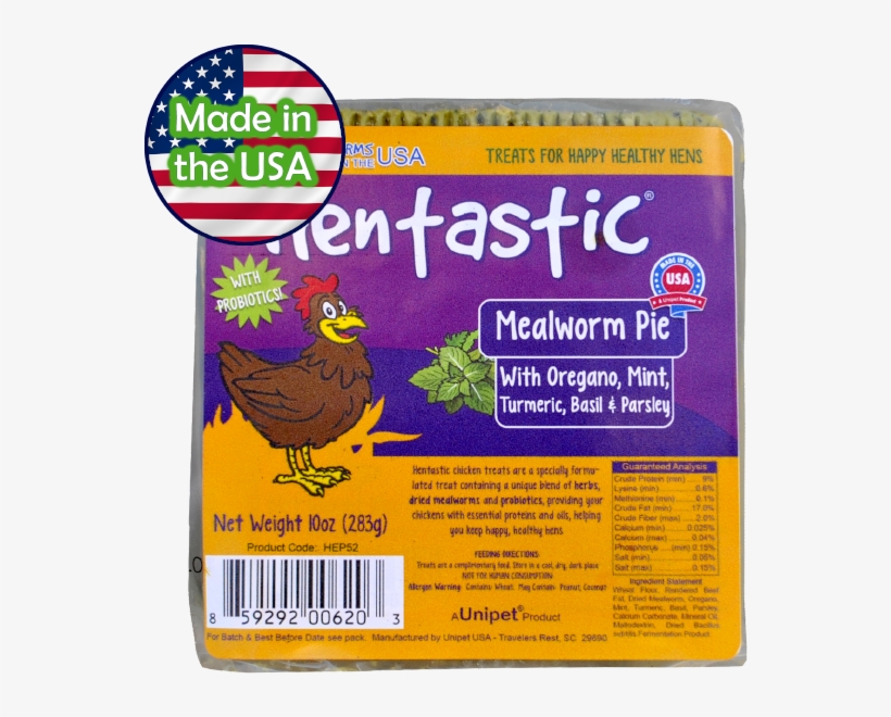 Hentastic® Mealworm Pie - Turkey, transparent png #9597031