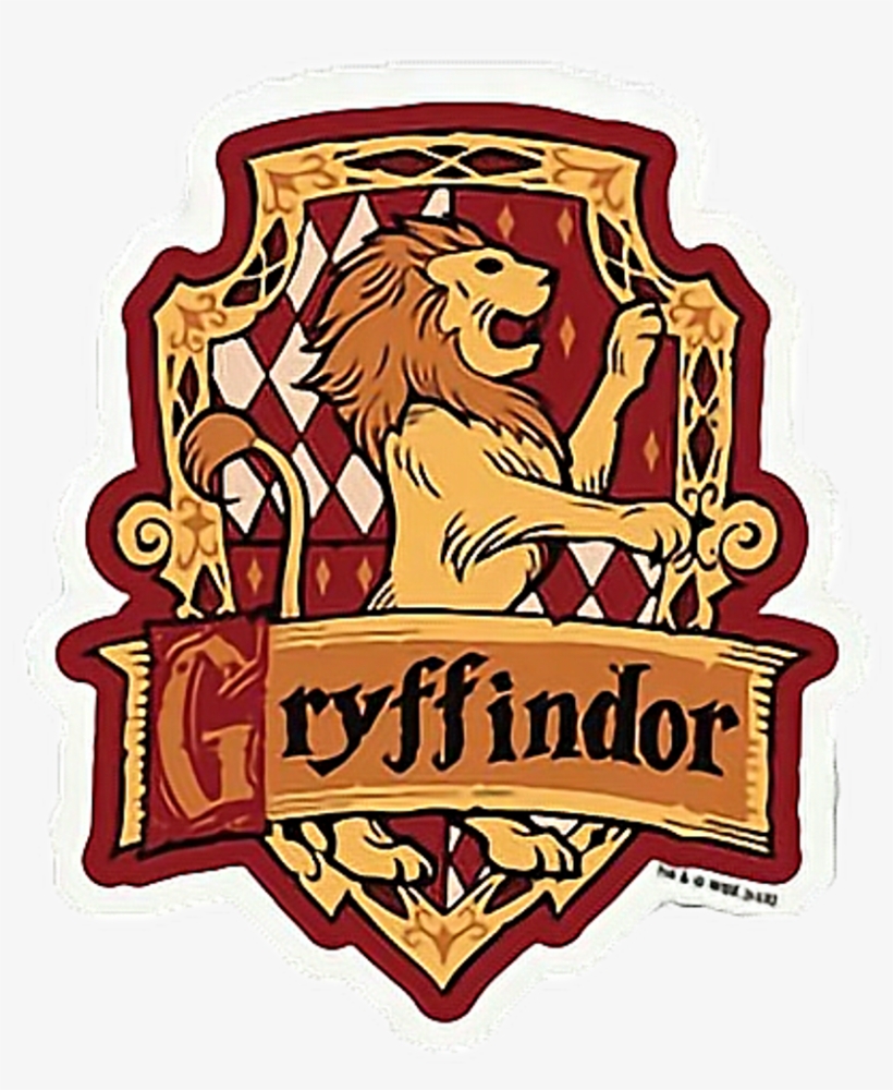 #harrypotter #hp #gryffindor #grifinoria #grifinória - Harry Potter Gryffindor Sticker, transparent png #9597311