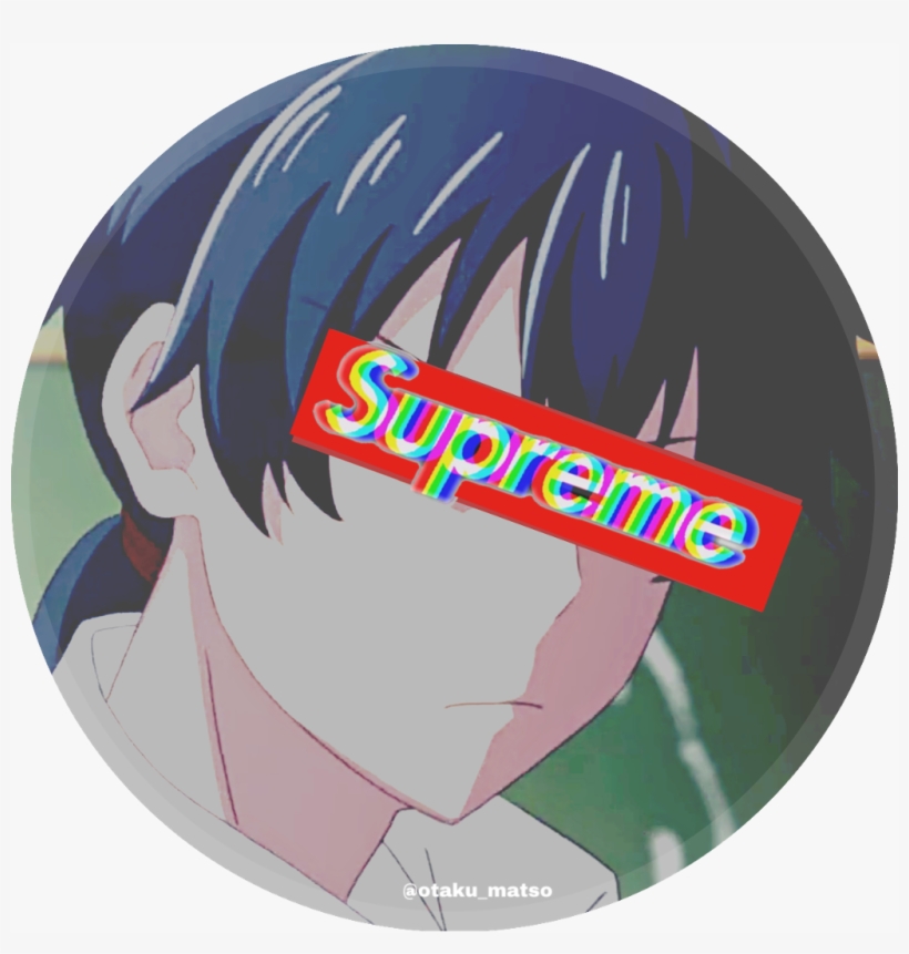 #anime #logo #instagram #like #supreme #manga #hentai - Anime, transparent png #9597566