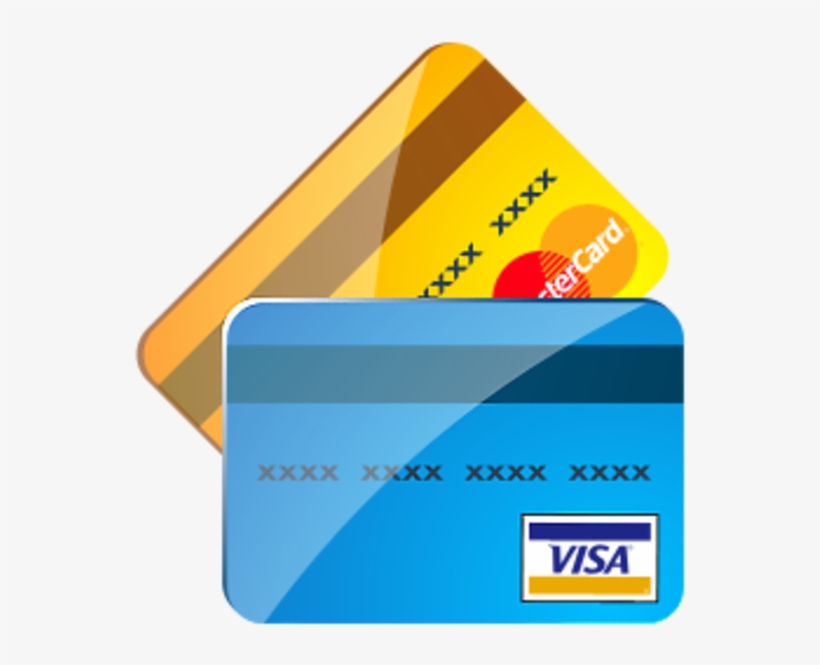Credit Card Clipart - Credit Card And Debit Card Clipart, transparent png #9598319