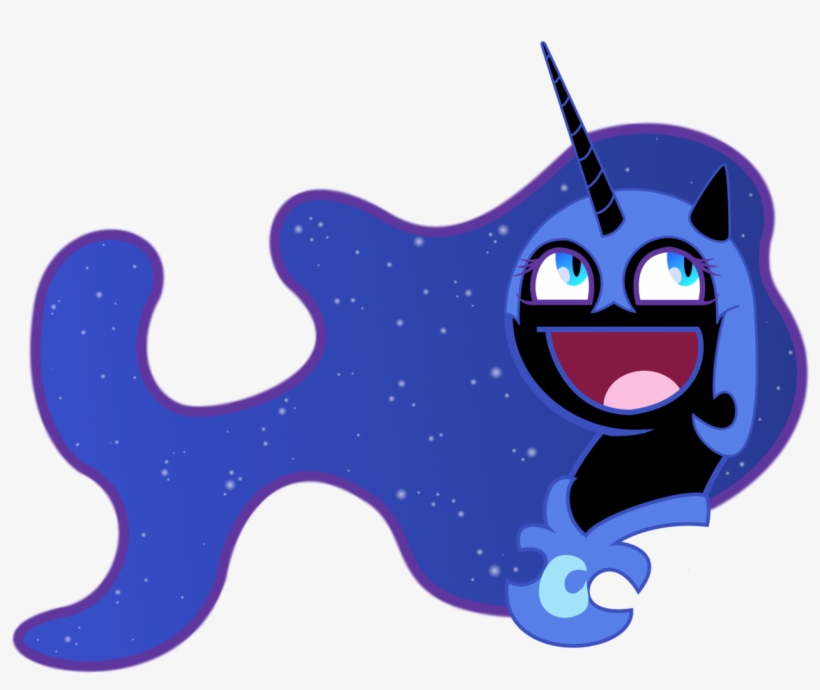 Awesome Face, Nightmare Moon, Safe - Cartoon, transparent png #9598771