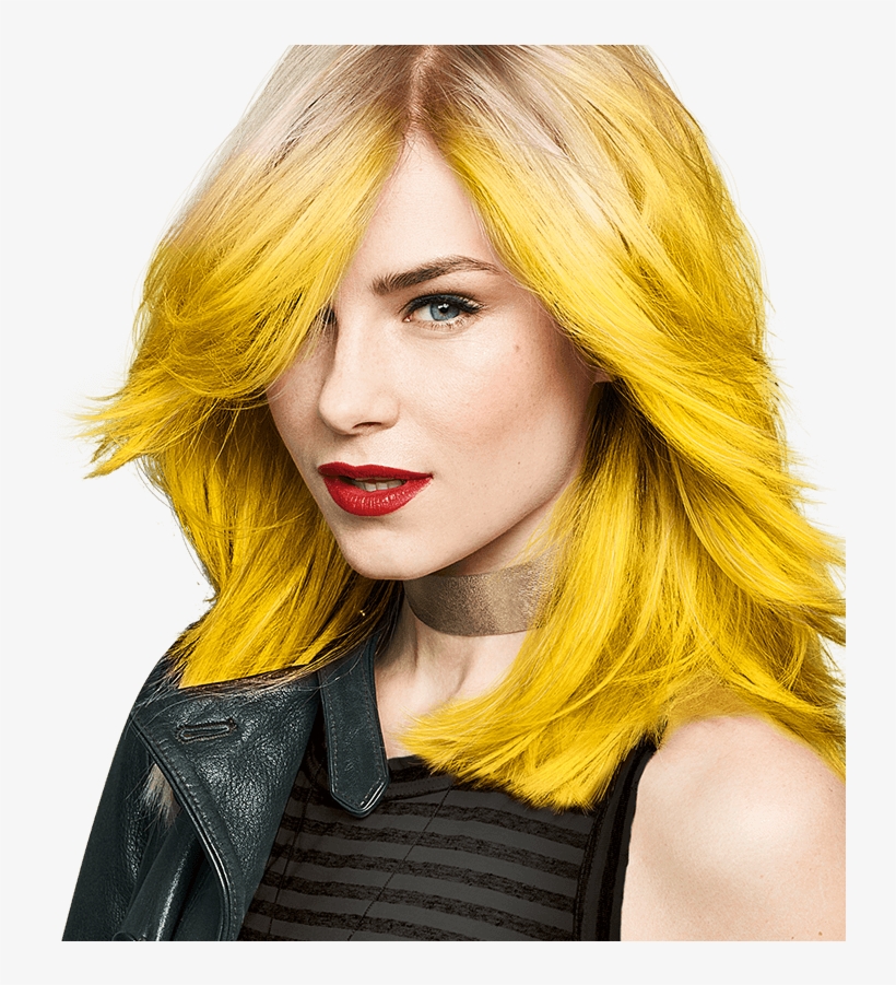 From Bright And Bold Yellows To Subtle Lemon Lifts, - Yellow Hair Colour, transparent png #9599337