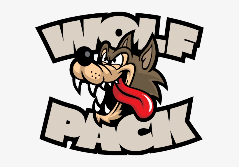Wolf Pack Png Image With Transparent Background - Decal Wolf Head Cartoon Car Window Jet Ski (18 X 17,2, transparent png #960366
