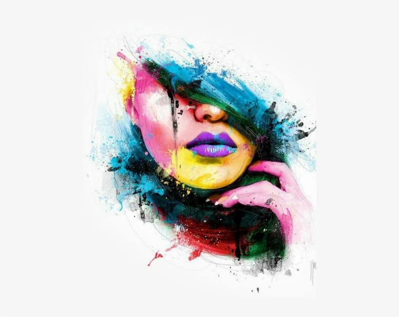 Largest Collection Of Free To Edit Colorful Bokeh People - Canvas Print Painting Colorful Beauty Home Decoration, transparent png #960764