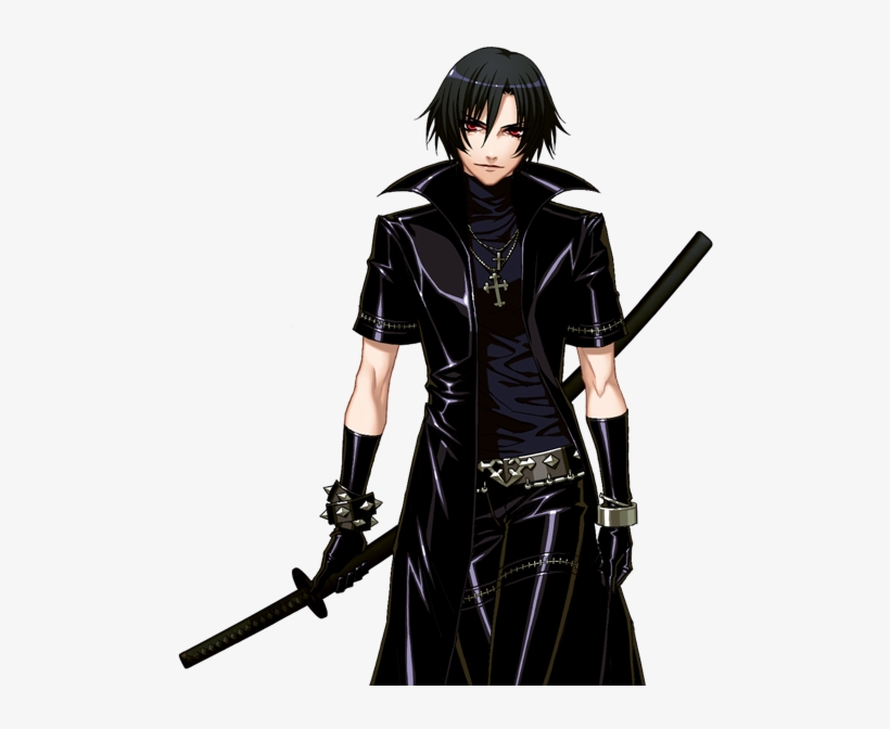 Anime Character Boy And Swords - Togainu No Chi Shiki Sprite, transparent png #960791