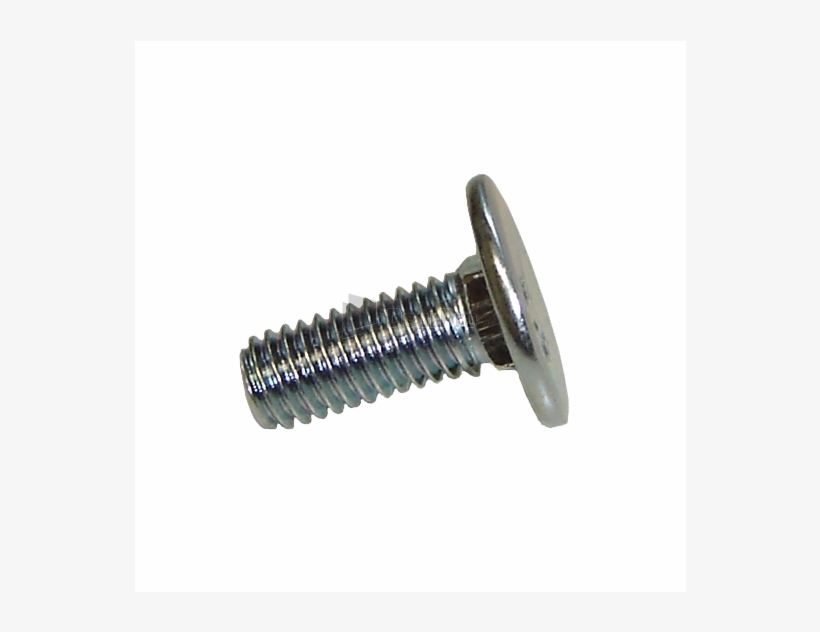 Bolt With Flat Mushroom Head M6x16 - Lug Nut, transparent png #960794