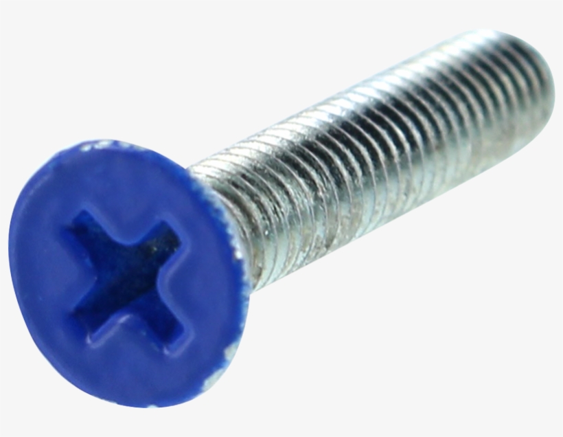 Standard Phillips Bolt 1" Blue Head - Standard Phillips Bolt 1 Inch Blue Head, transparent png #960818