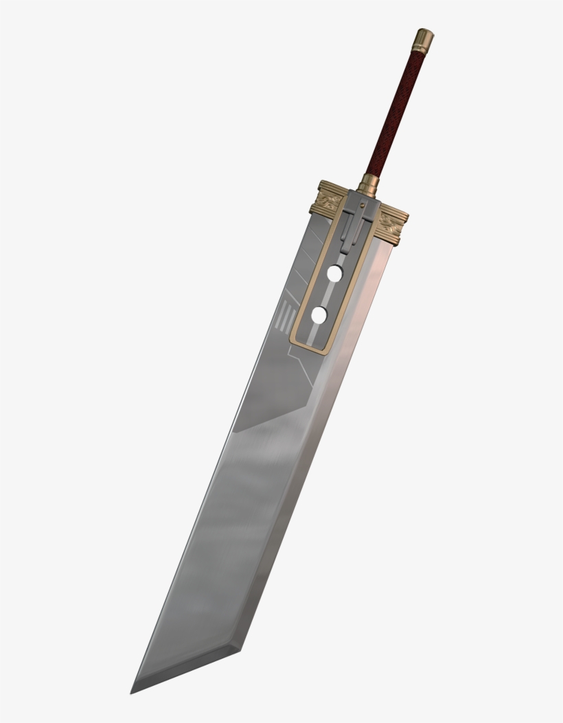 The Buster Sword - Cool Swords - Free Transparent PNG Download - PNGkey