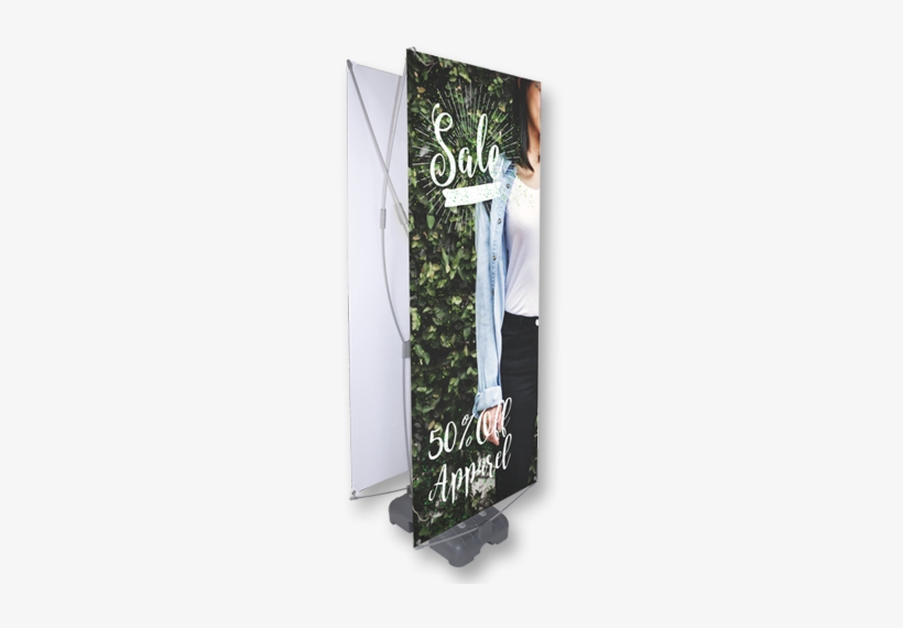 Double Sided Outdoor Banner Stands - Design, transparent png #961290