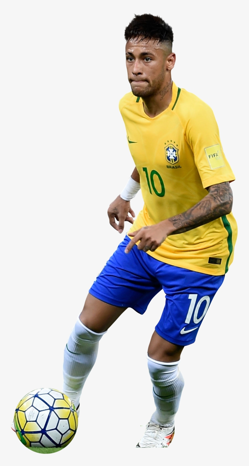 Neymar Football Picture - Neymar Brazil 2016 Png, transparent png #961542