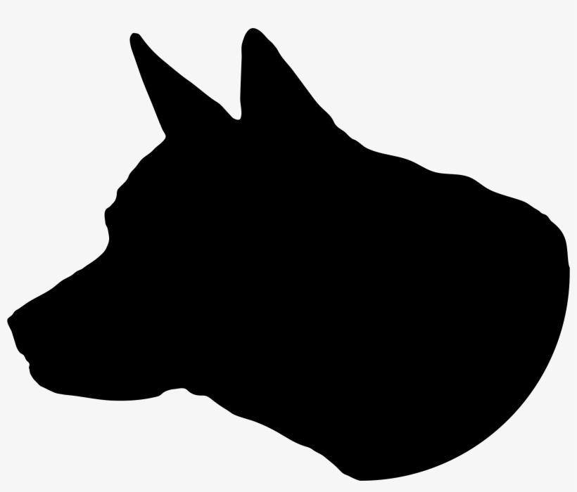 This Free Icons Png Design Of Dog Head Silhouette, transparent png #961703