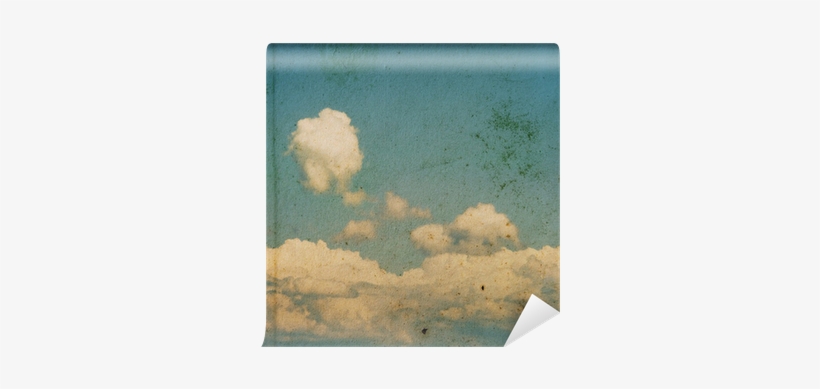 Grunge Cloud Background, Vintage Paper Texture Wall - Cumulus, transparent png #961780