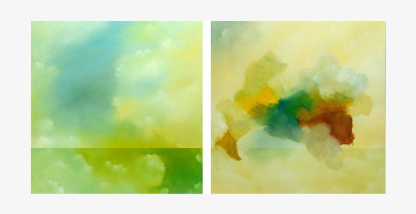 Tweeluik Diptychon2 - Watercolor Paint, transparent png #961885