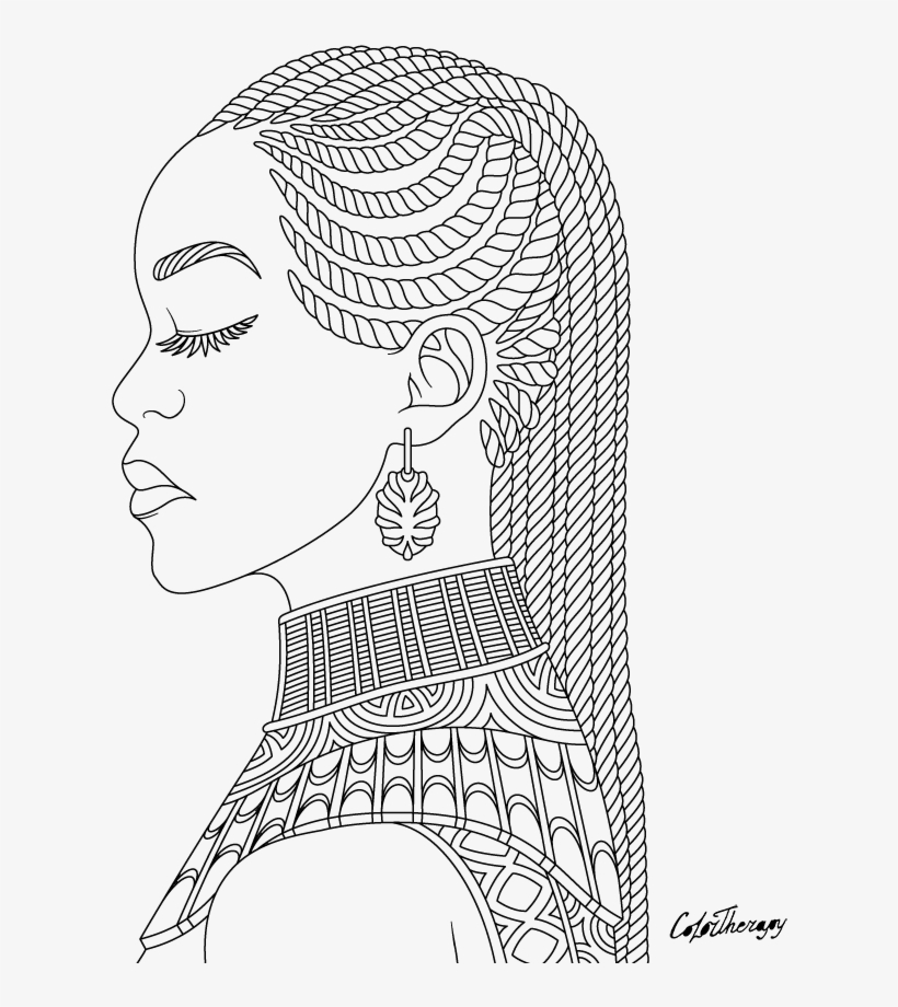 Jpg Transparent Stock African Drawing Dread Coloring